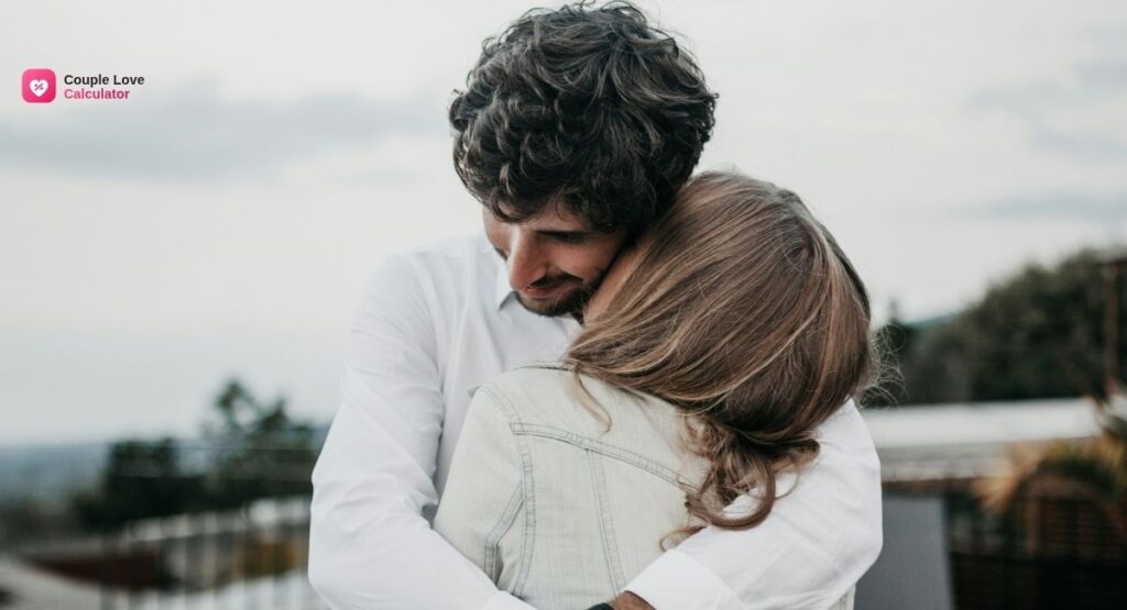 An authentic couple engaging in deep, unpolished conversation while preparing a meal together in their kitchen.